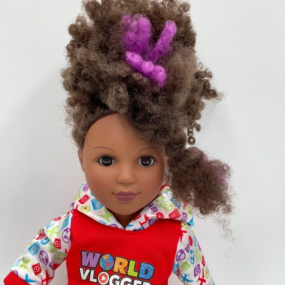 My Life As Doll World Vlogger Outfit Red Hoodie Pants Shoes 18